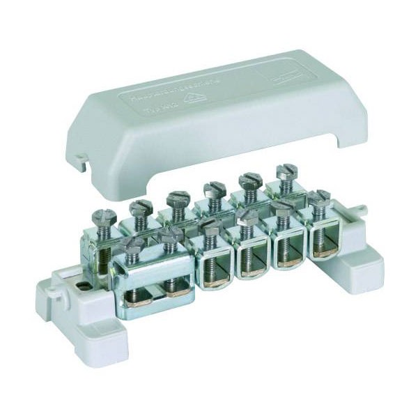 DEHN PAS 11AK Screw Terminal Block CE Halogen-Free Grey