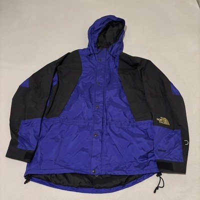 The North Face Mountain Light GORE-TEX Jacket Purple Black Mens XL Vintage