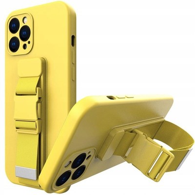 HURTEL GEL-HÜLLE FÜR IPHONE 11 PRO MIT LANYARD UND KETTE FÜR DAS TELEFON