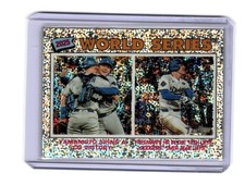 2026 Topps Heritage #311 World Series Highlights WSHL Silver Sparkle Refractor