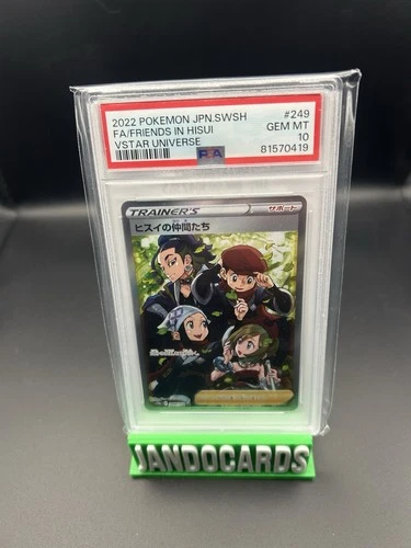 Pokémon TCG 2022 JPN FA/Friends In Hisui VSTAR Universe #249 PSA 10