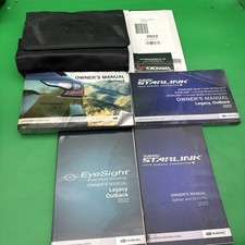 2022 Subaru Outback Owners Manual With Case