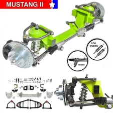 61-66 Ford CornerKiller IFS Coil Over 2" Drop 5x5.5 Power LHD rack v8 strip 