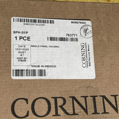 #ad #ad Corning Single Panel Housing Wall Mountable Black for 1 CCH Panel SPH 01P STSI $90.00