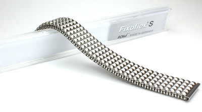 Rowi 22mm Fixoflex S Drawstring L316 Stainless Steel Watch Strap Germany Original Box