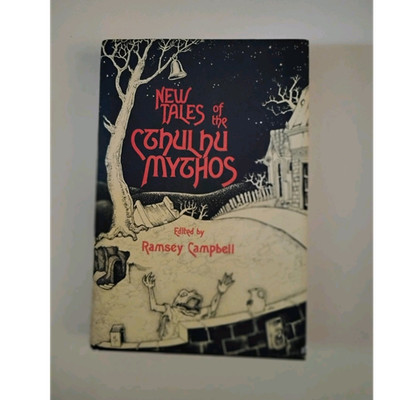 Arkham House New Tales of the Cthulhu Mythos (1980) 1st Ed / 3rd Printing DJ