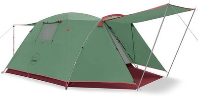 Camping Tent 4 Person Waterproof Double Layer Easy Setup Porch KAZOO Outdoor