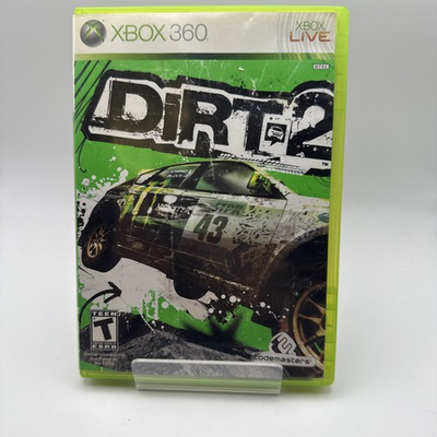 #ad DiRT 2 Xbox 360 Complete Tested Working W Manual Free Shipping $16.88