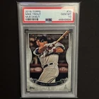 2016 TOPPS MLB DEBUT #35 MIKE TROUT LOS ANGELES ANGELS PSA 10 MVP
