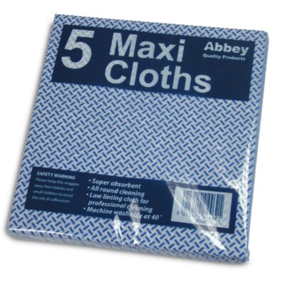 Blue System Kommunen Maxi Reinigungstuch 5er Pack 40 x 38 cm schwer
