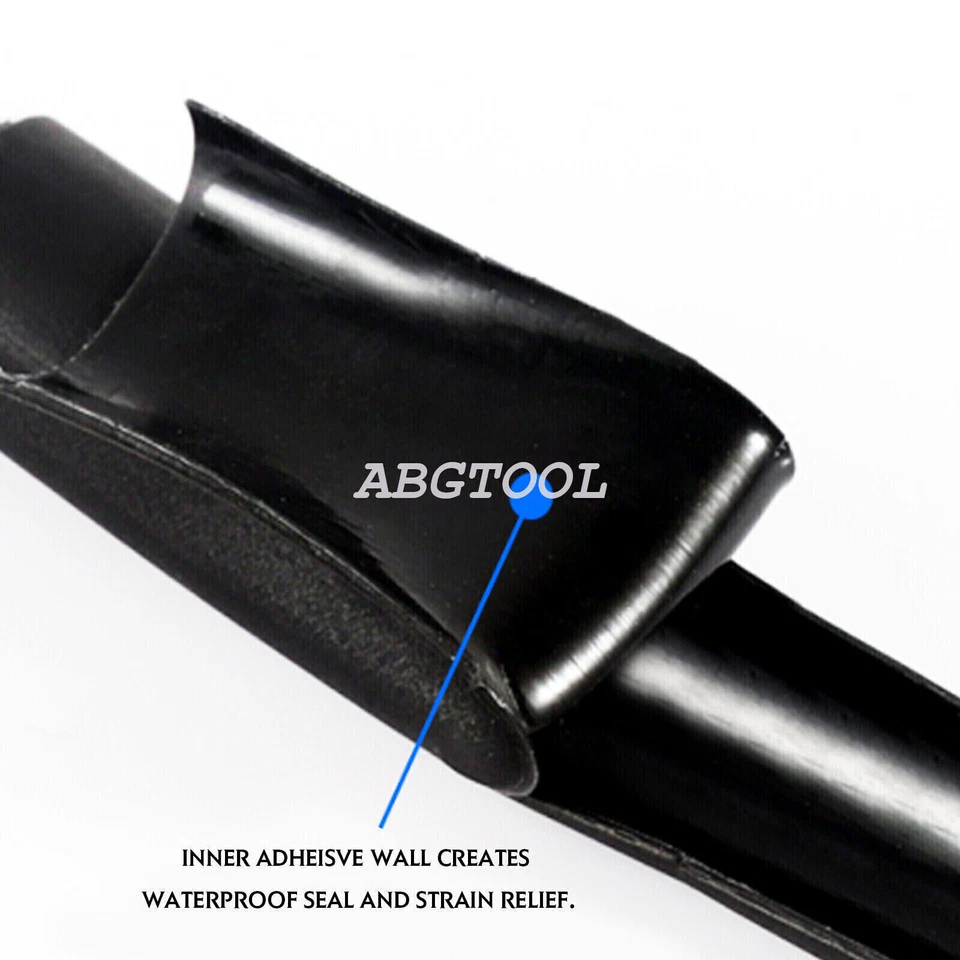 4:1 Shrink heat shrink tube Double wall tube with glue heat shrink tube black AU - image 4 of 4