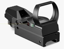 Rifle Optic Red Dot 1X22X33 Red Dot Gun Sight Scope Reflex Sight with 20mm Rail