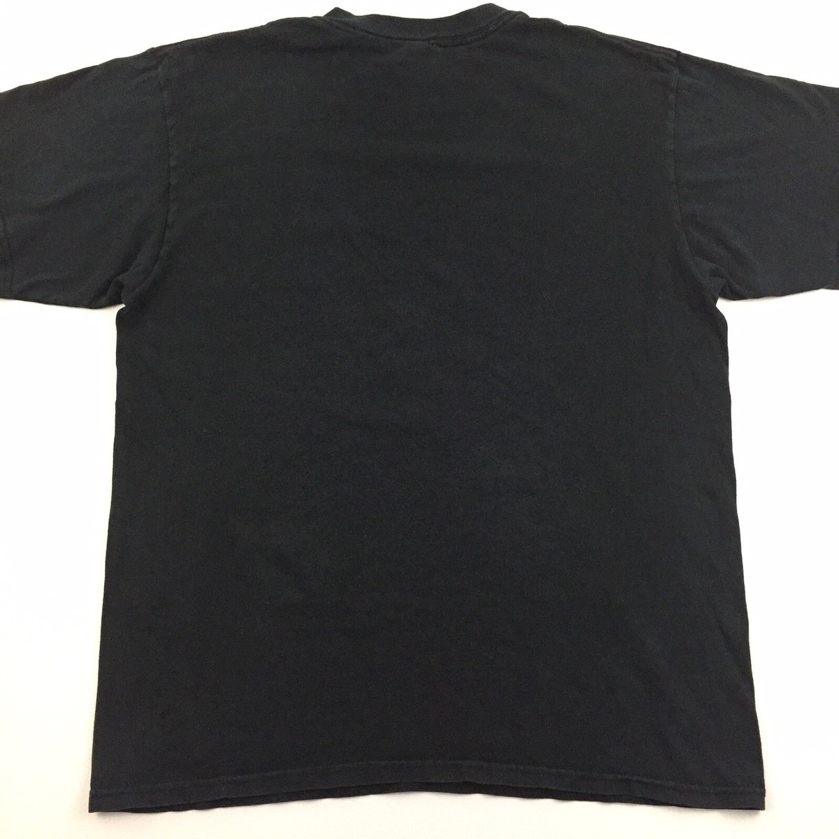 Vtg 90s Human I Tees Black Panther Men T-Shirt All Over Logo