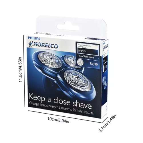 NEU PHILIPS Philishave RQ10 RQ 10 ARCITEC 1050 1095 Scherköpfe Scherkopf SET DEI - Bild 12 von 13