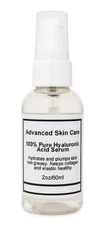 100% Pure HYALURONIC ACID SERUM Anti-Aging-Plumps Wrinkles-Intense Hydration-2oz