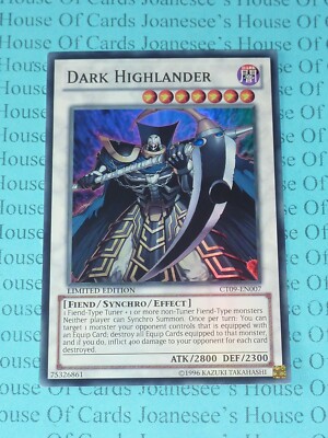 yugioh dark highlander deck Dark Highlander CT09-EN007 Super Rare Yu-Gi-Oh Card Limited Edition New