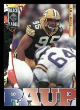 1995 Collector's Edge #20 Bryce Paup Black Label Buffalo Bills