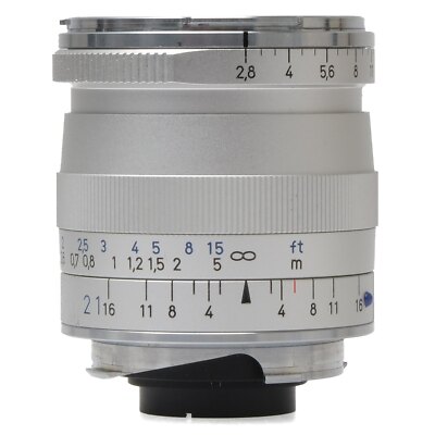 Zeiss 21mm f2.8 Biogon T* ZM Lens for Leica M (Silver) with Zeiss 21mm f2.8 Biogon T* ZM Lens for Leica M (Silver) with