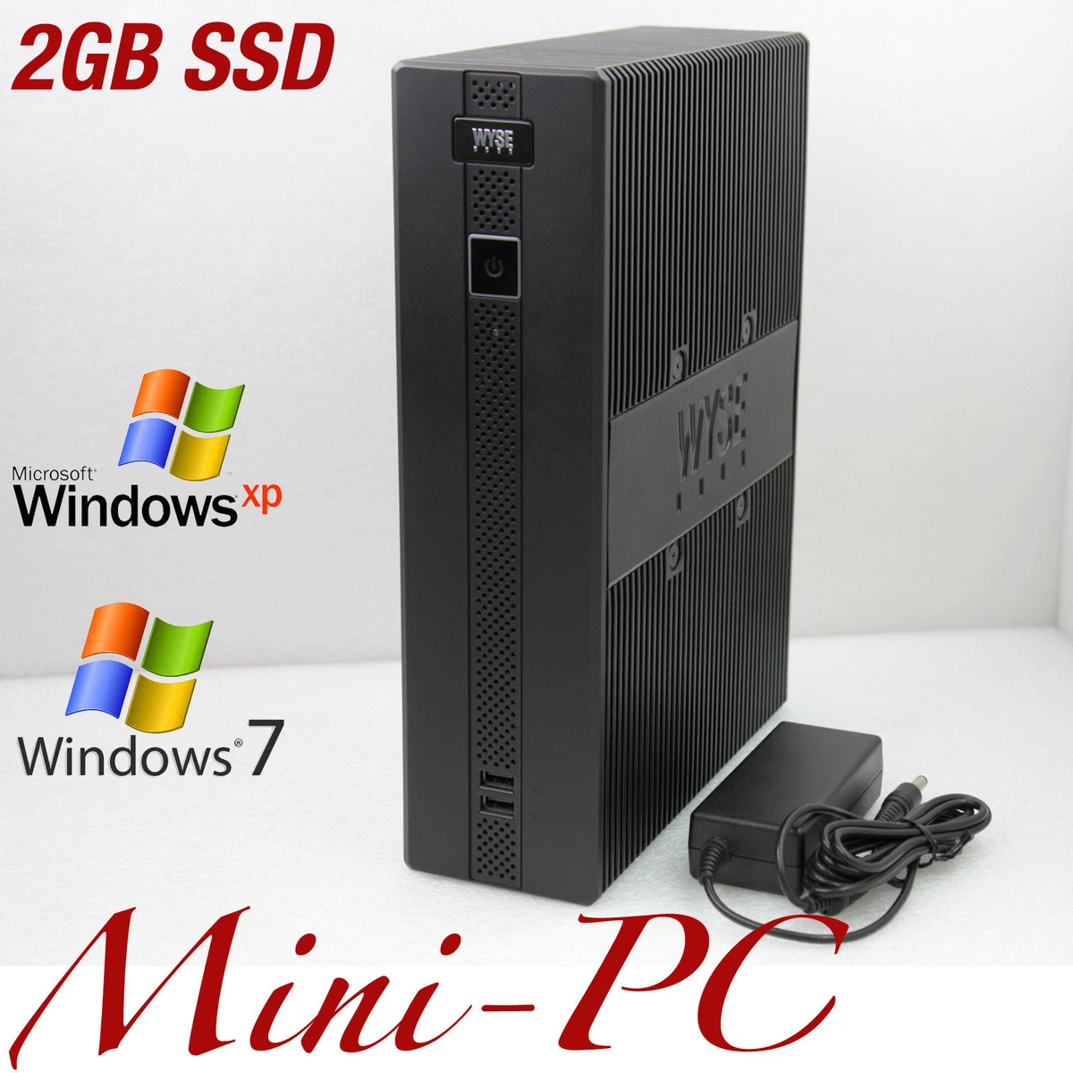 Mini Compact Computer PC AMD Sempron 210U 2GB SSD Ide 1GB DDR2