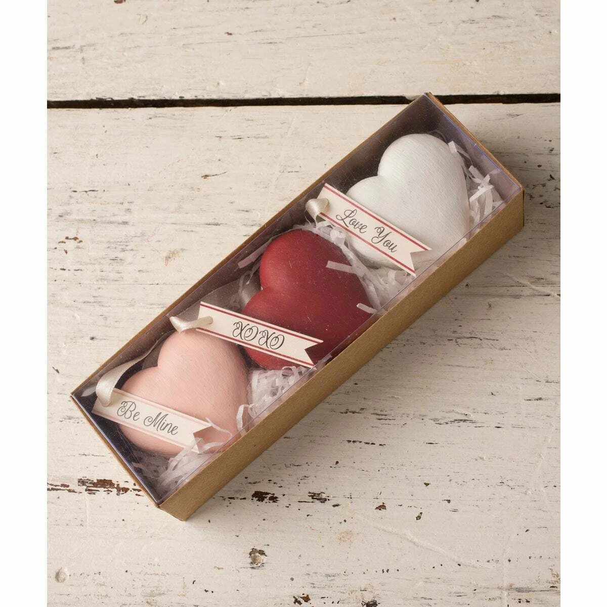 Bethany Lowe Heart Macaron Ornaments