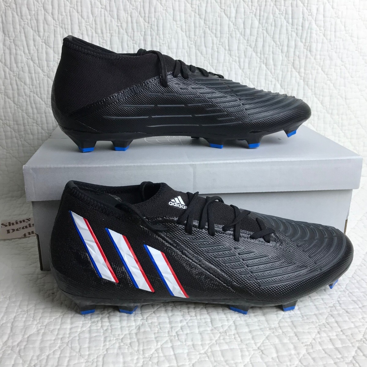 adidas Predator Edge.2 FG Football Soccer Cleats Men's SZ