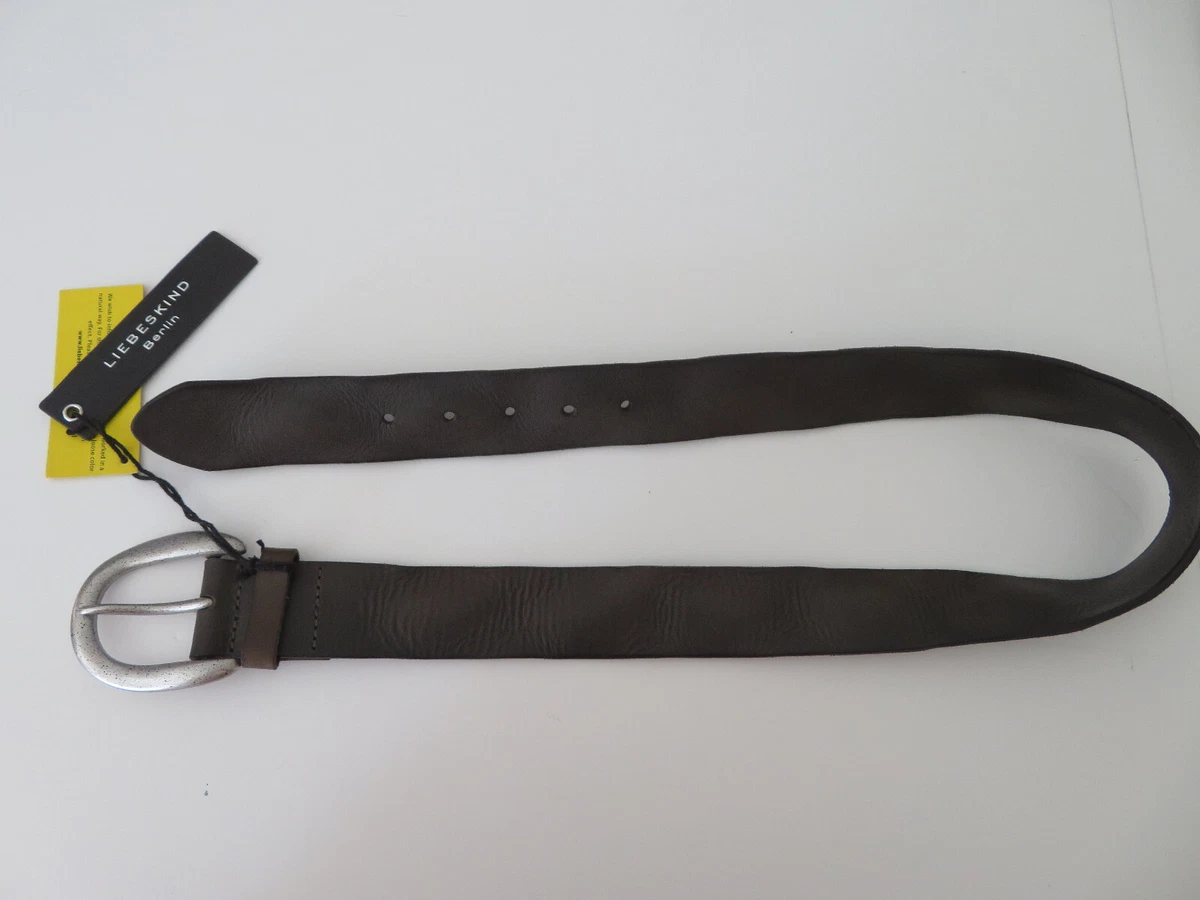 Liebeskind Berlin Belt Womens 36 90cm Green Leather Minimalist Classic LKB501 Eurofashion Women main image 4