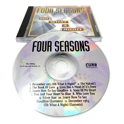 Four Seasons : Oh What A Night - Audio CD - ***FREE SHIPPING!*** - [eBay VIDEO!]