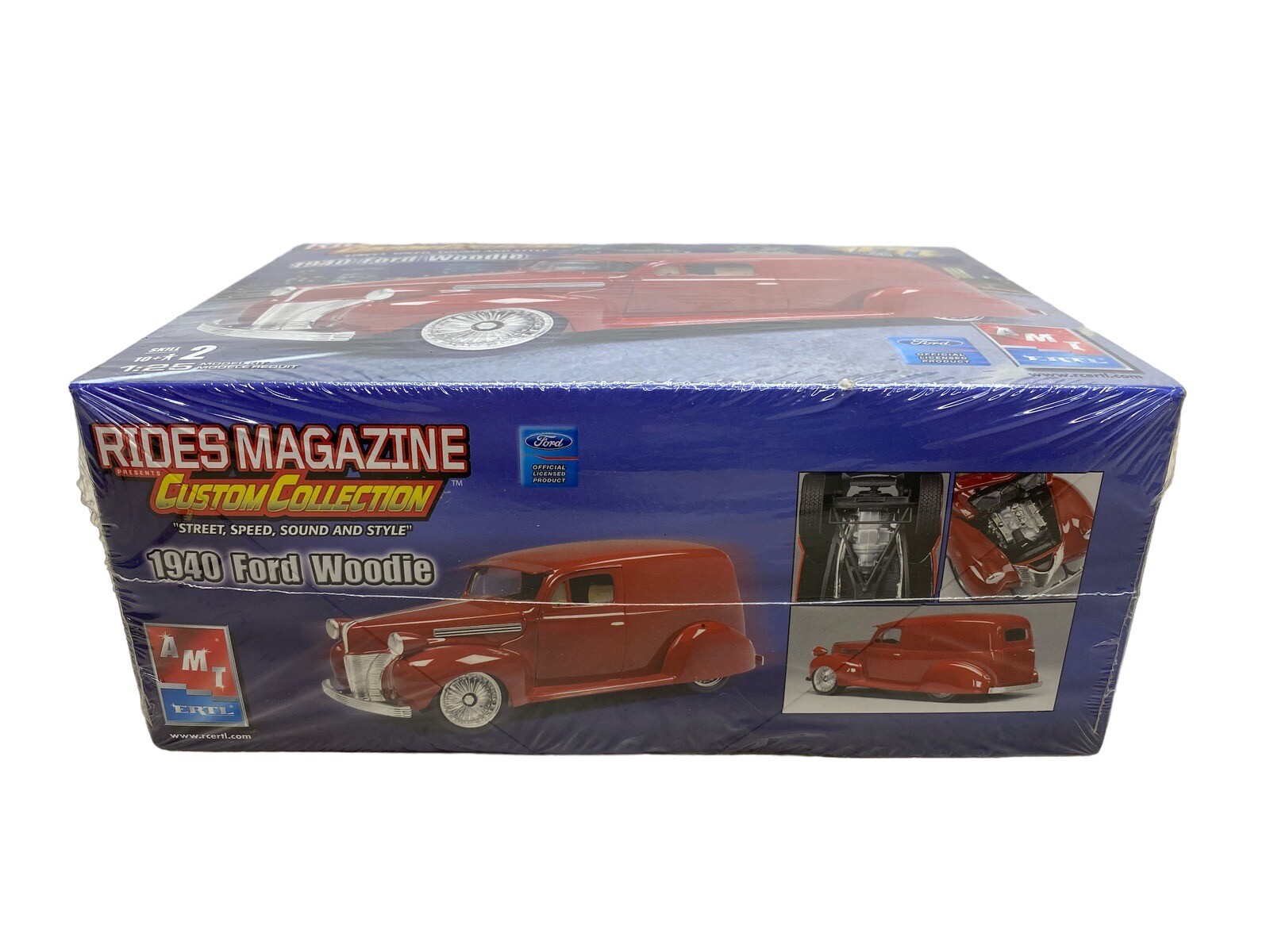 AMT Ertl 1940 Ford Woodie 1:25 Rides Magazine Custom Collection Model ...