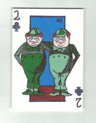 WONDERLAND Art Sketch Card 2019 VICEROY Artist s Choice LOGAN DR GB GARRISON 1/1