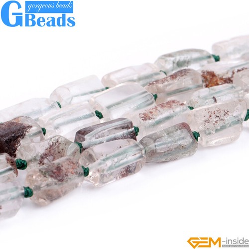 Natural Assorted Gemstone Faceted Tube Column Beads for Jewelry Making 8x12mm - Picture 126 of 192