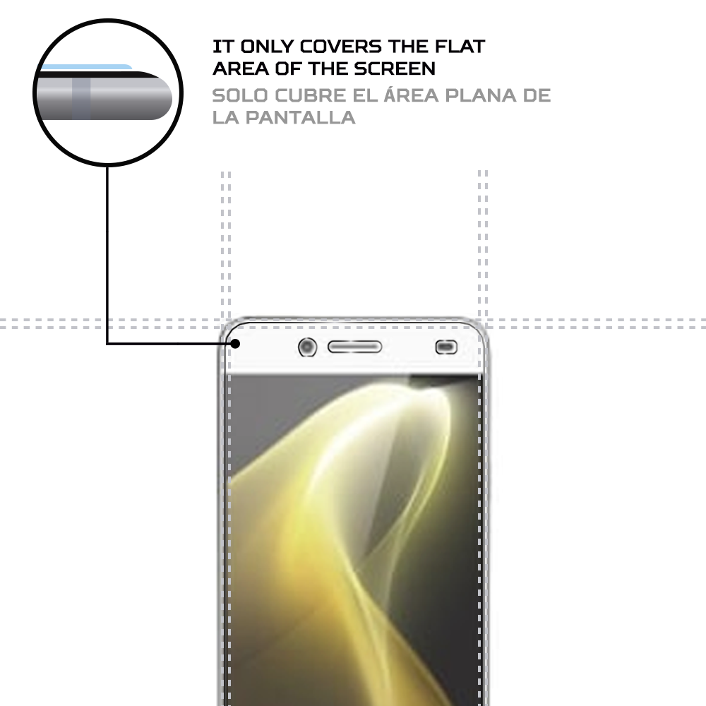 Proteggi Schermo Antishock A 5 Strati Per Sharp Aquos Keitai 3 – Trasparente Anti-rottura