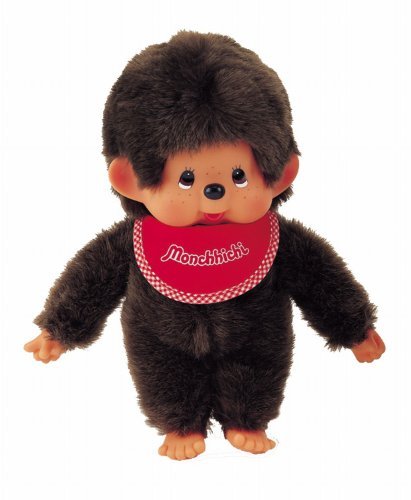 sekiguchi monchhichi 2552 boy monkey plush toy 24 cm