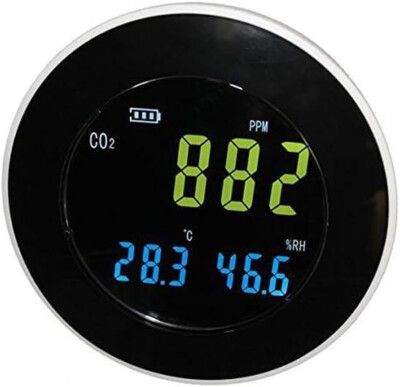 Air Quality Monitor CO2 Meter, Alarm, Data Logger, battery/AC, CO2Meter.com NDIR