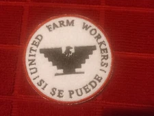 United Farm Workers "si se puede" iron on patch