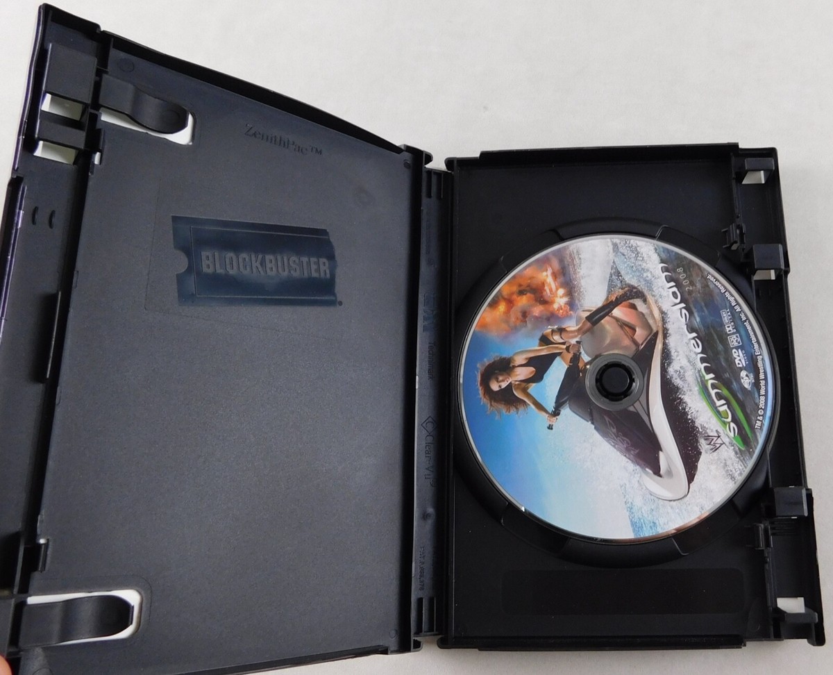 WWE SummerSlam Wrestling DVD 2008 Wrestler WWF John Cena HHH