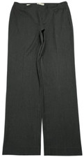 Talbots Pants Womens (12) Gray Heritage High Rise Straight Leg Side Zip Career