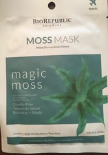 Biorepublic Moss Mask Magic Moss 1 Mask .85 fl oz 25 ml Sealed