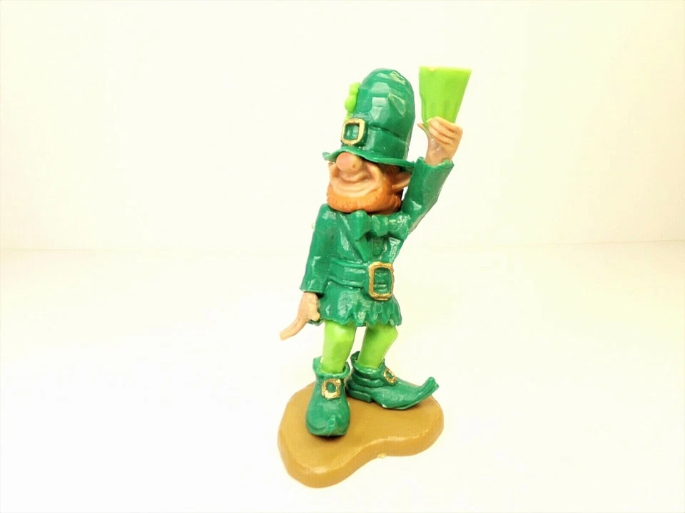 Wilton Cake Toppers Leprechaun Barbacoa Chef Peregrinos Patinador Lote Raro De Colección Años 80  Foto 3 de 4