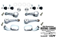 1968 Mustang Interior Door Handle & Door Window & Quarter Window Handle Kit