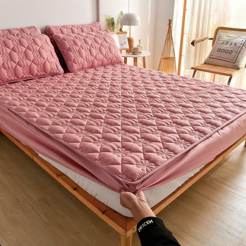 Mattress My Pillow Sheets King Bedding Quilted Mattress Cover