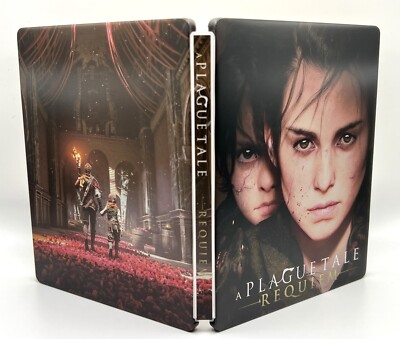 A plague Tale Requiem Custom Made G2 Steelbook Case PS5/PS4/Xbox (No Game) New