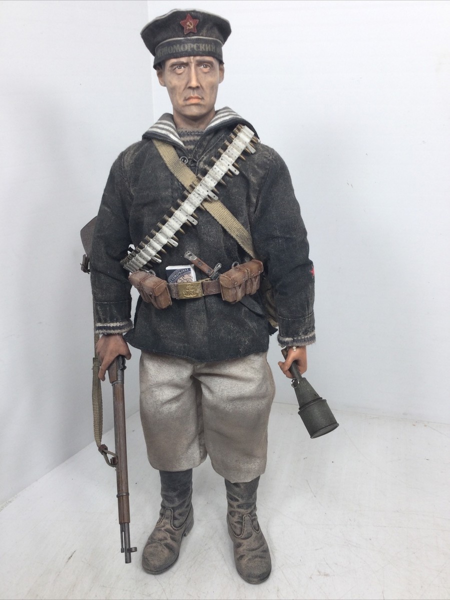 1/6 DRAGON CUSTOM WW2 RUSSIAN RED NAVY INFANTRY MOSIN-NAGANT RPG