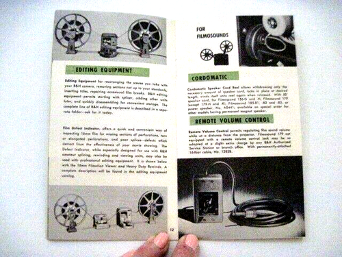 Zubehör für "Bell & Howell" Vintage Booklet Projektoren mit tollen Bildern * - Bild 8 von 12