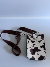 Women Chest Bag Sling Bag Small Crossbody Satchel Daypack Cow Pre-owned