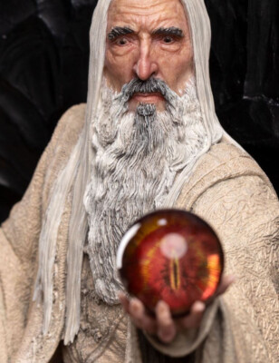 Statue Sideshow Weta Saruman The White - 1/6 - Le Seigneur Des Anneaux - Occasion