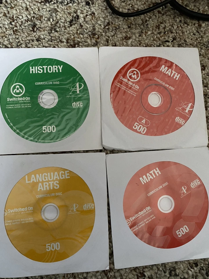 2010 5th Grade Switched On Schoolhouse 3 Subject Curriculum + Math Connects - Image 4 of 4