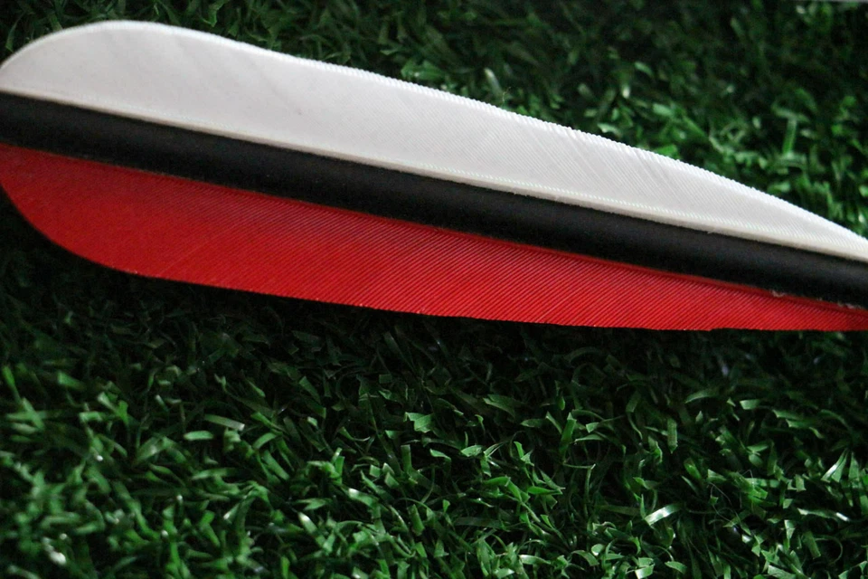 12pcs Handmade Hunting 33" Carbon Arrow True Feather Screw Field Point Spine 500 - Image 4 of 4