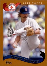 2020 Topps Archives DENNIS ECKERSLEY 2002 Style Base Card Red Sox #255