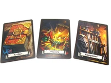 HEROQUEST: Rise Of The Dread Moon ARTIFACT TREASURE & EQUIPMENT CARDS New!!