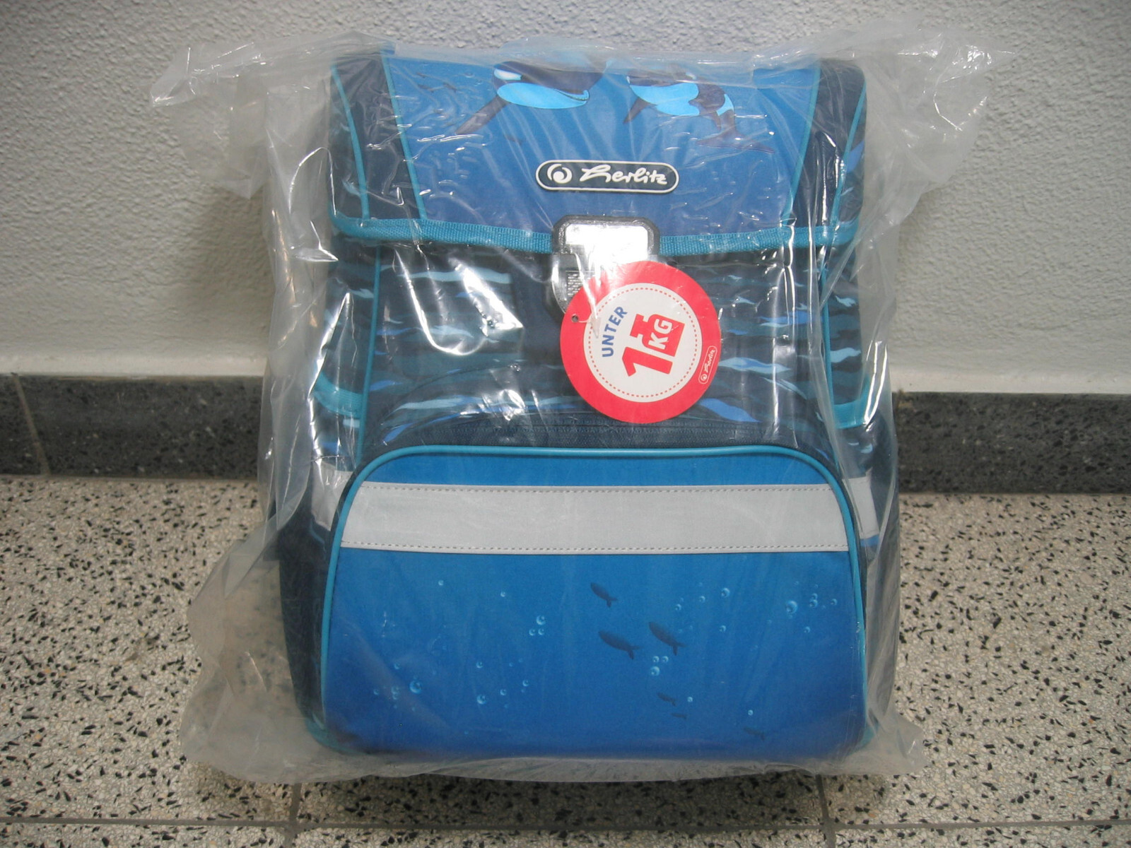 Herlitz Loop Plus Oceanside Schulranzen-Set - Blau (50032525  